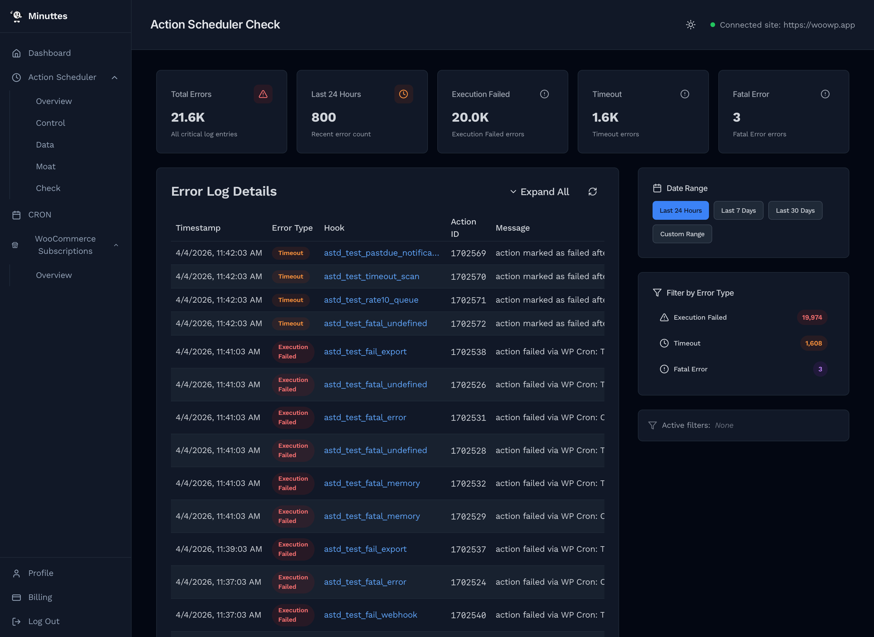 Action Scheduler Check